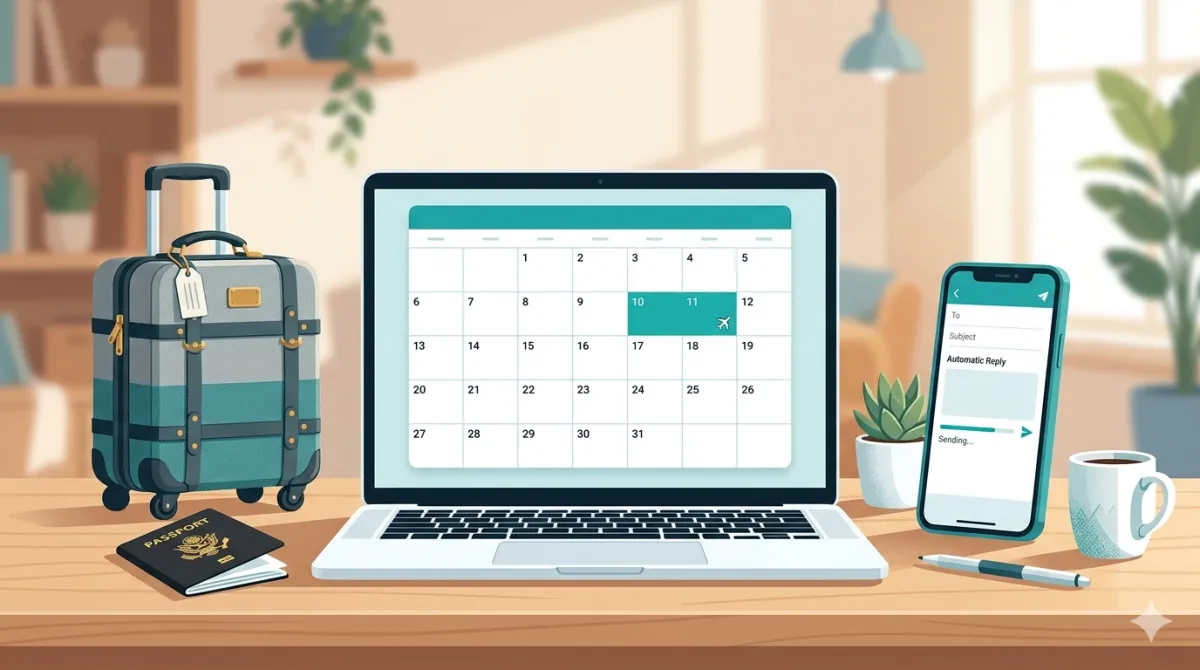 Calendar-triggered out-of-office auto-reply